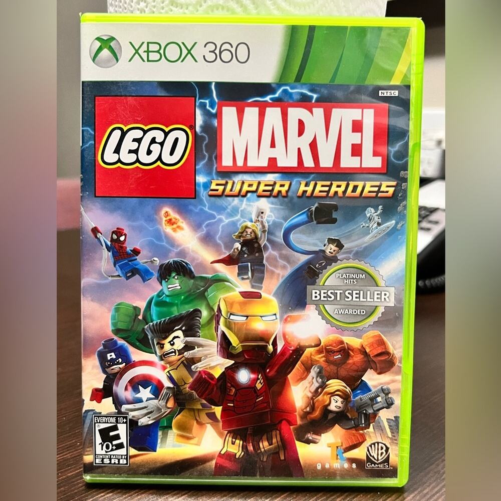 LEGO Marvel Super Heroes (Microsoft Xbox 360, 2013) CIB